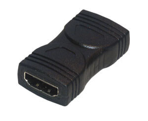 MCL Coupleur HDMI FM / FM - 19-pin HDMI-A - 19-pin HDMI-A - Black