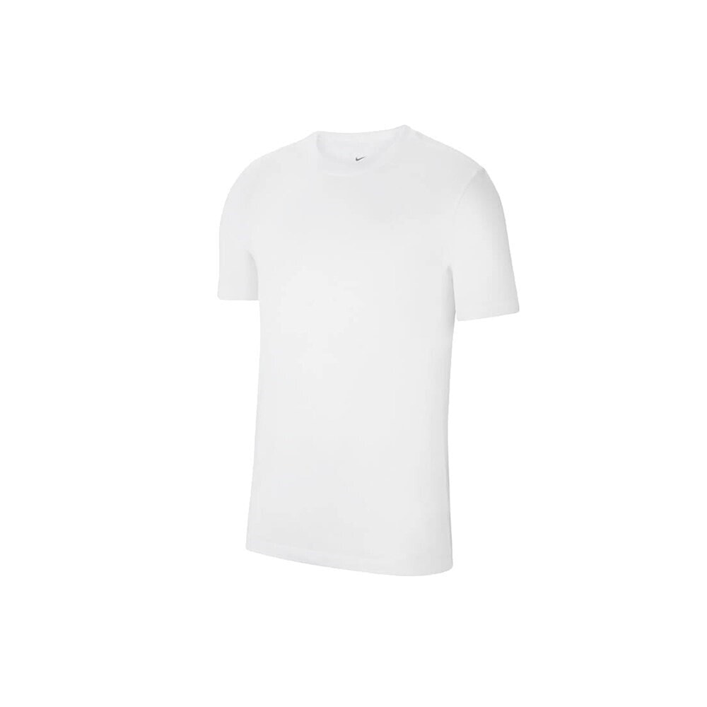 Мужская футболка спортивная белая однотонная Nike Park 20 M Tee