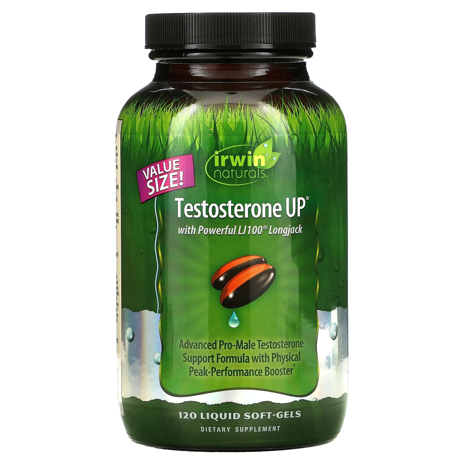Irwin Naturals, Testosterone UP, 60 Liquid Soft-Gels