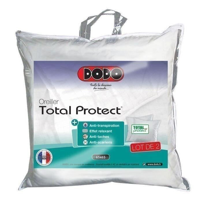 Комплект DODO с 2 подушками Total Protect 65x65 см белый