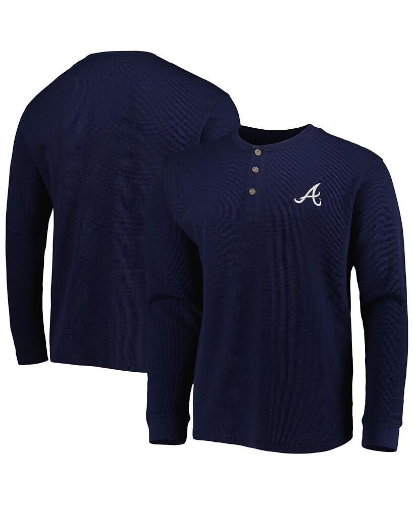 Dunbrooke men's Atlanta Braves Navy Maverick Long Sleeve T-shirt