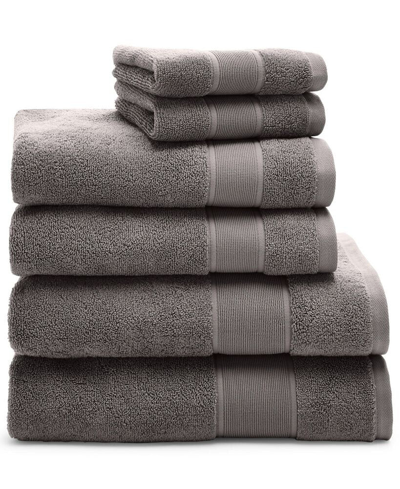 Sanders Solid Cotton 6-Pc. Towel Set