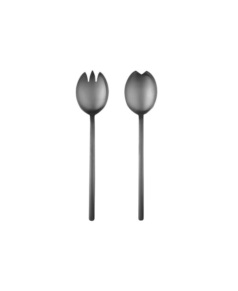 Due Ice Oro Nero Salad Server Set, 2 Piece