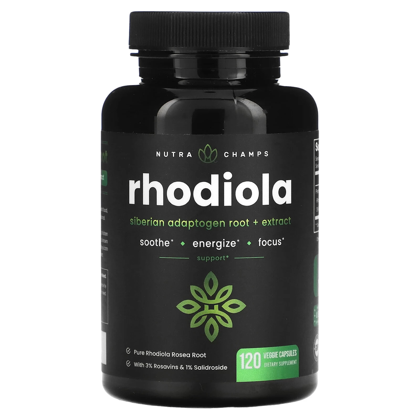 Rhodiola, 120 Vegan Capsules