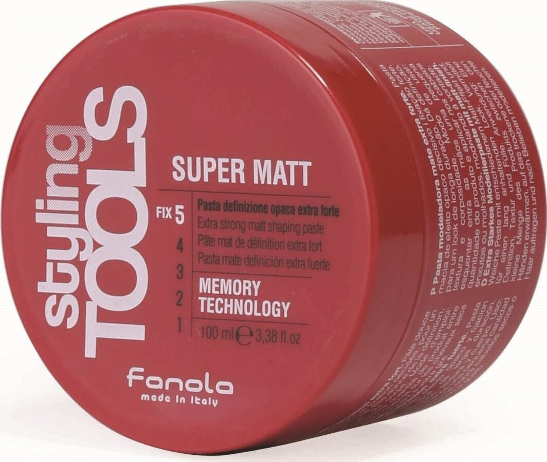 Fanola Styling Tools Matte Paste Матовая паста для волос экстра сильной фиксации 100 мл