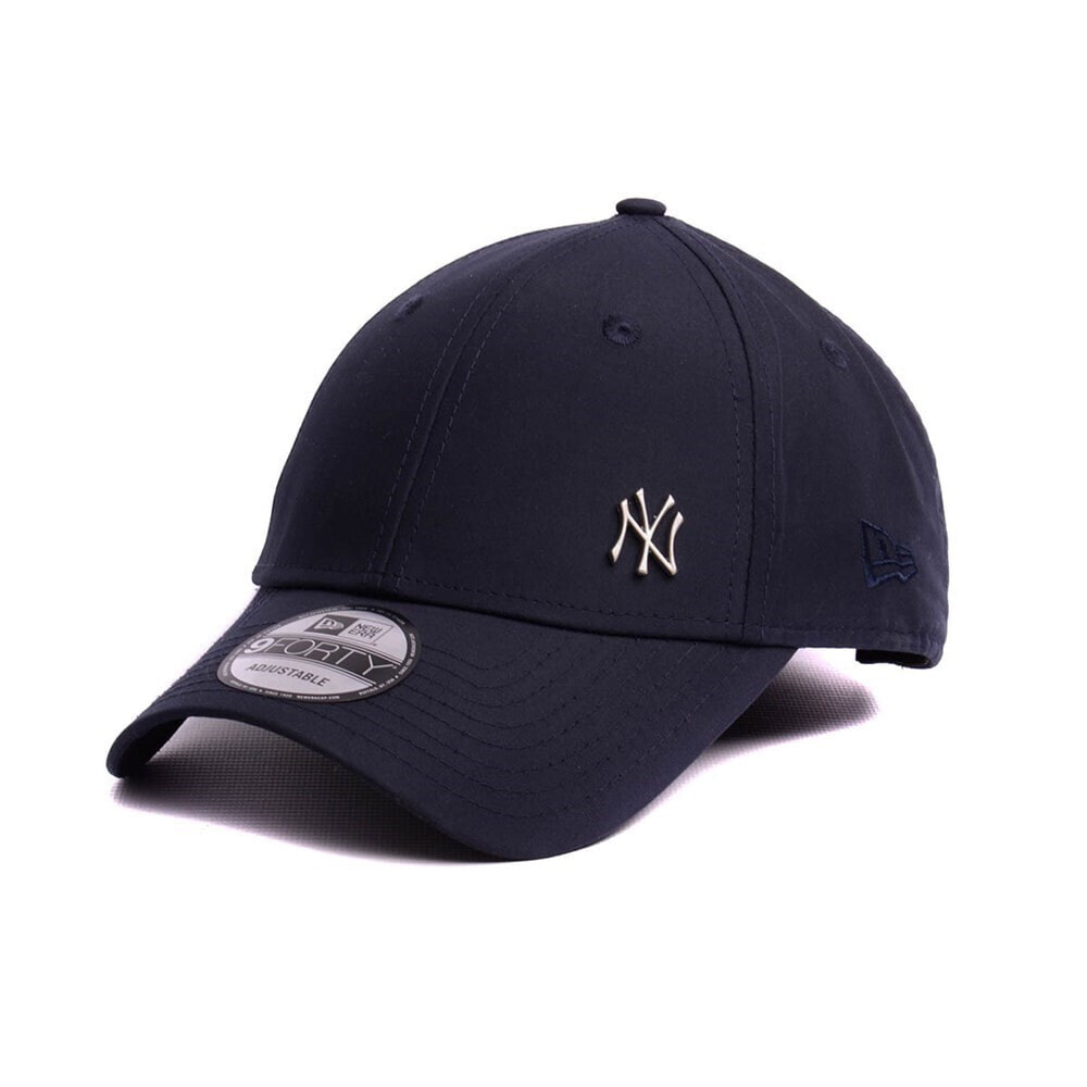 Мужская бейсболка синяя бейсбольная с логотипом New Era 9FORTY New York Yankees Flawless