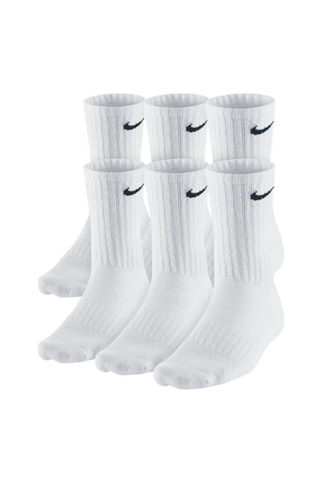 Sx5171100 Beyaz 6'lı Çorap Seti