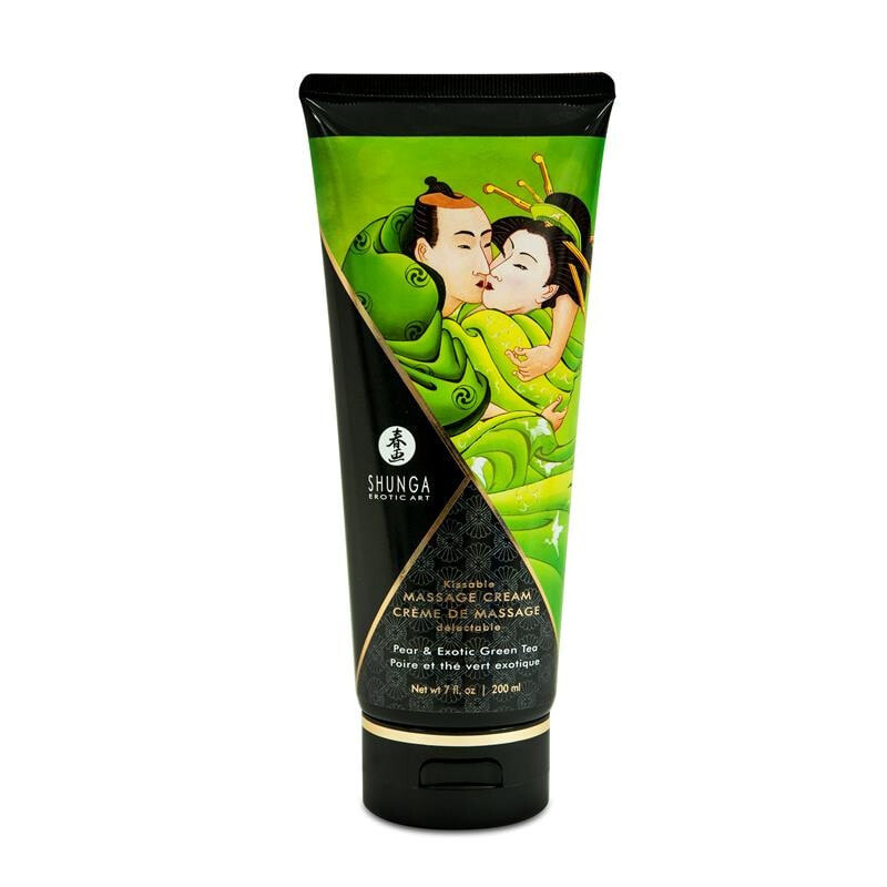 Интимный крем или дезодорант Shunga Massage Creme Green Tea