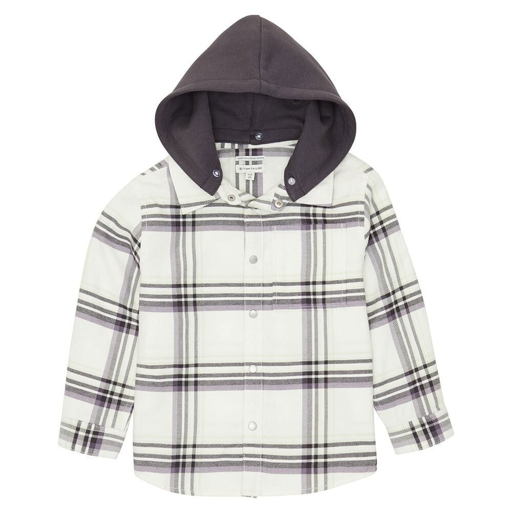 Greyish White Multicolor Check