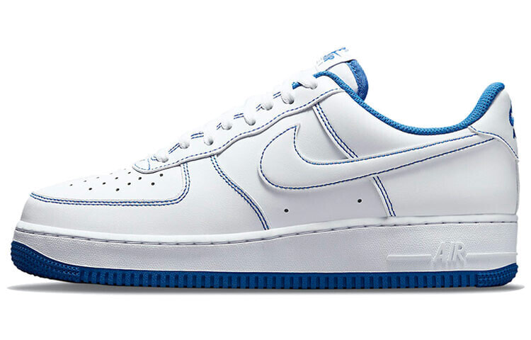 Nike Air Force 1 Low 缝线 防滑 低帮 板鞋 男款 蓝白 / Кроссовки Nike Air Force 1 Low CV1724-101