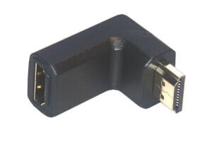 MCL Samar MCL Adapteur HDMI M / FM Coude - 19-pin HDMI-A - 19-pin HDMI-A - Orange