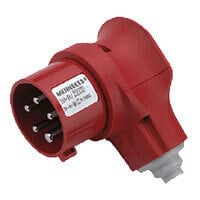 Mennekes 3980 - Right-angle - 400 V - Red - IP44 - 1 pc(s)