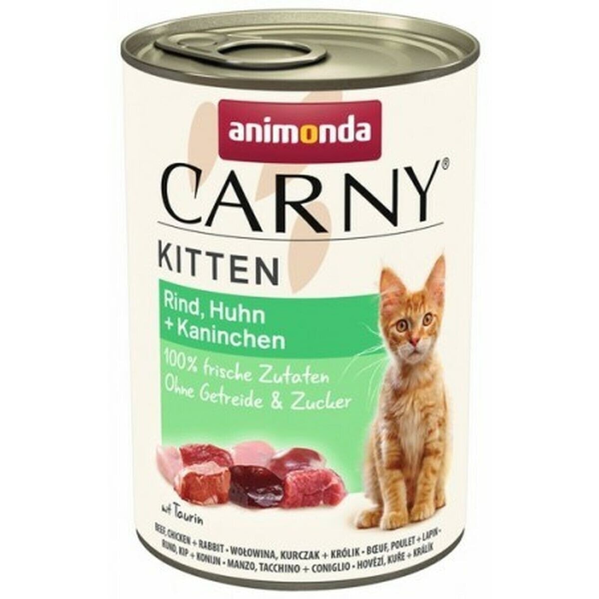 Cat food Animonda Carny Chicken Veal Rabbit 400 g