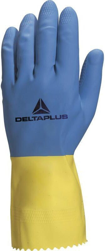 DELTA PLUS Household gloves latex yellow-blue 7/8 (VE330BJ07)