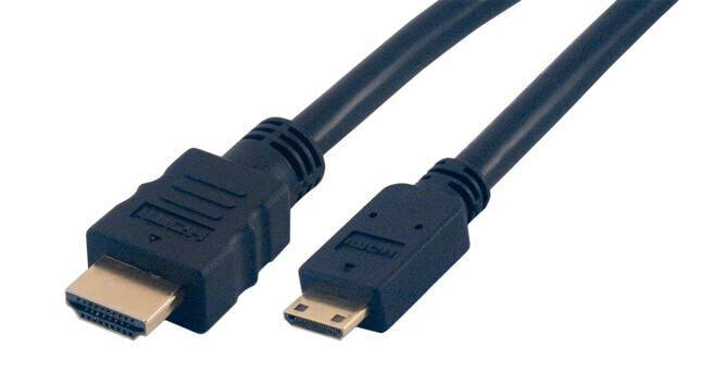 MCL Samar MCL 1m HDMI - 1 m - HDMI Type A (Standard) - HDMI Type C (Mini) - 3D - Black
