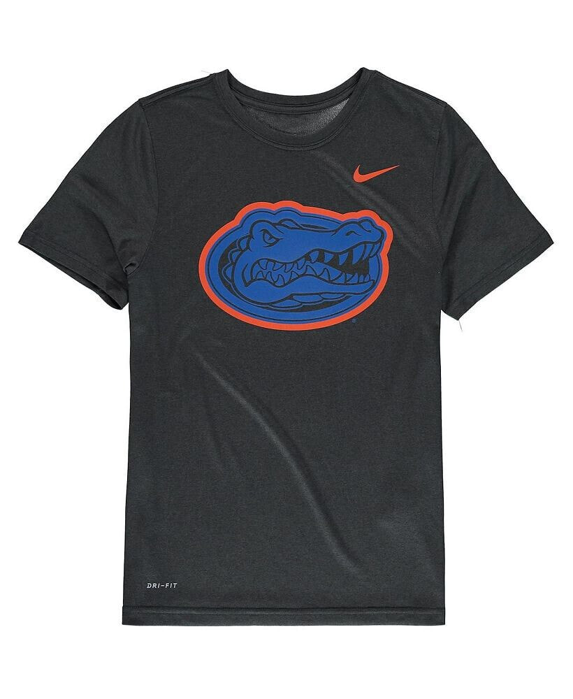 Nike big Boys Anthracite Florida Gators Legend Travel Performance T-shirt