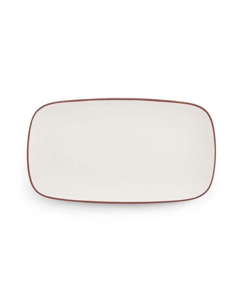 Nambé taos Soft Rectangular Platter Onyx