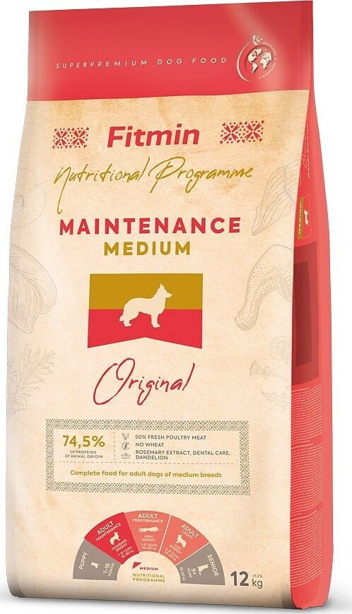 Fitmin dog medium maintenance 12 kg