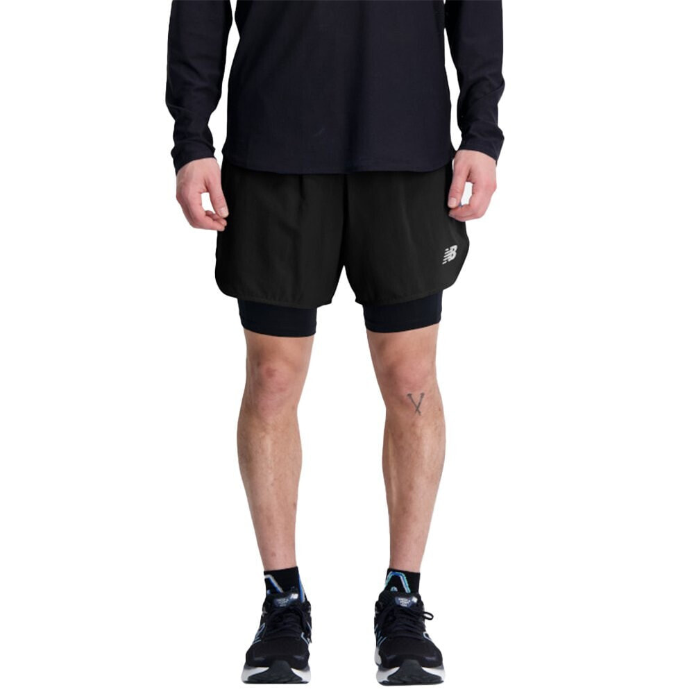 NEW BALANCE Q Speed 6´´ Sweat Shorts