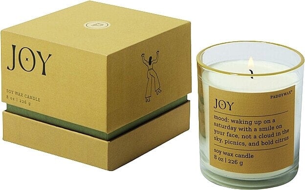 Duftkerze im Glas - Paddywax Mood Candle Joy Misted Lime