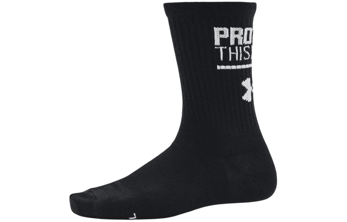 Under Armour Mid-Calf Socks Women's 3 Pack Black