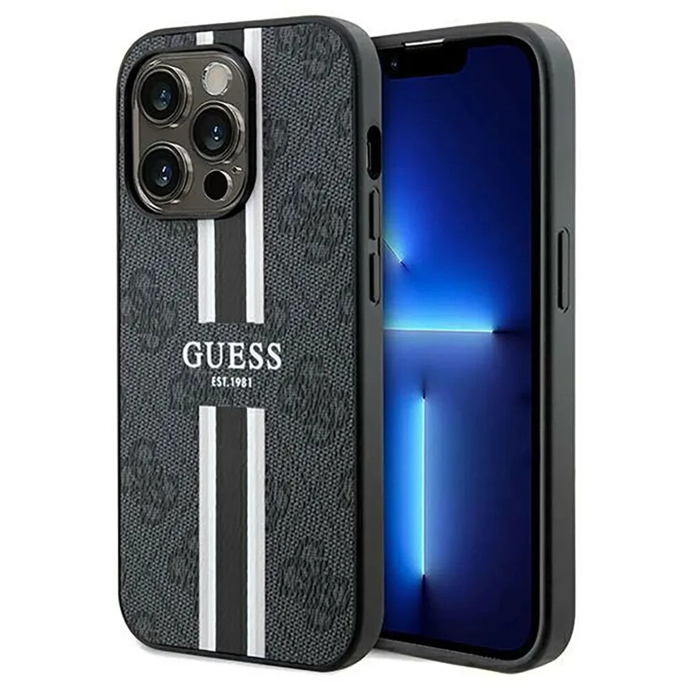 GUESS Guhmp15Xp4Rpsk iPhone 15 Pro Max 6.7 4G Printed Stripes phone case