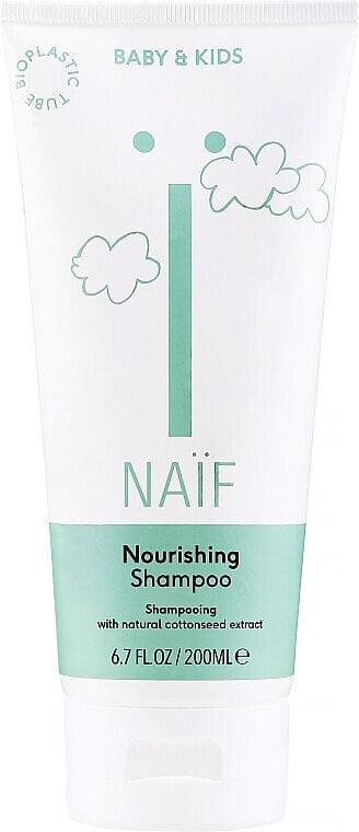 Pflegendes Babyshampoo mit natürlichem Baumwollsamenextrakt - Naif Baby Nourishing Shampoo