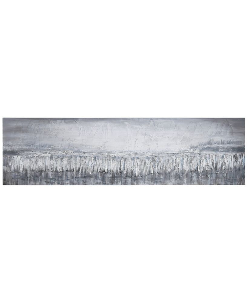 Empire Art Direct silver Dust Textured Metallic Hand Painted Wall Art by Martin Edwards, 20