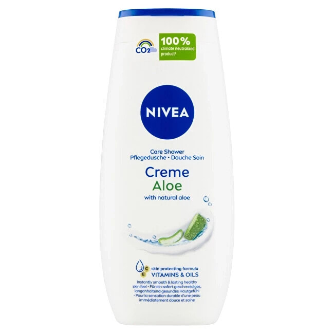 Nivea Cream Aloe  Крем-гель для душа с Алоэ Вера 250 мл