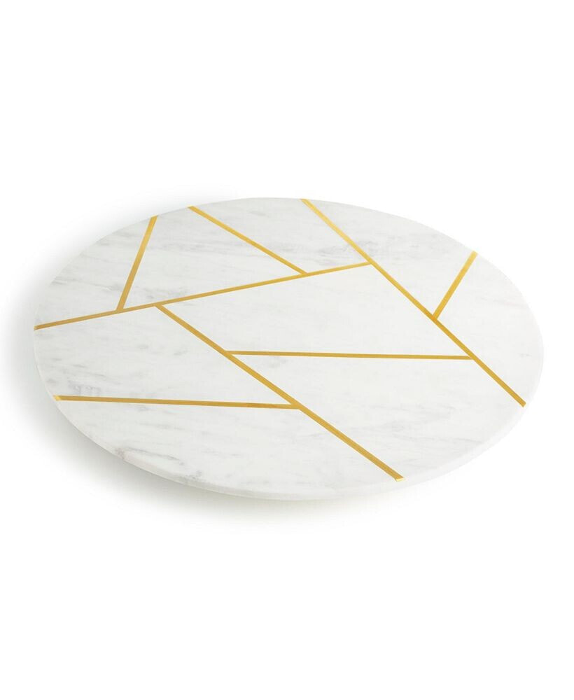 GAURI KOHLI infinia Marble Lazy Susan 16