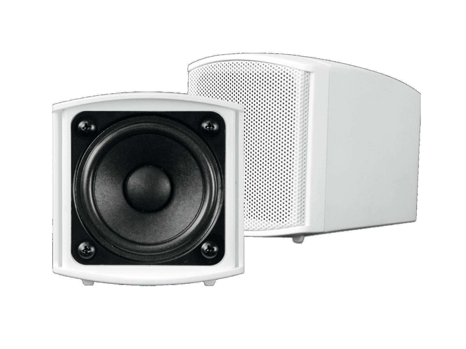 Omnitronic OD-2T ELA-Lautsprecherbox 15 W Weiß 1 Paar - Audio - 22 KHz