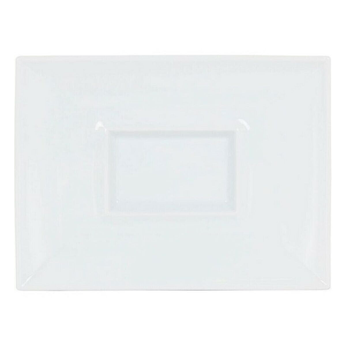 Flat plate Gourmet Porcelain White (29,5 x 22 x 3 cm)