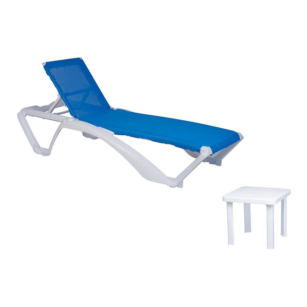 GARBAR Acqua+Andorra Sun Loungers And Table