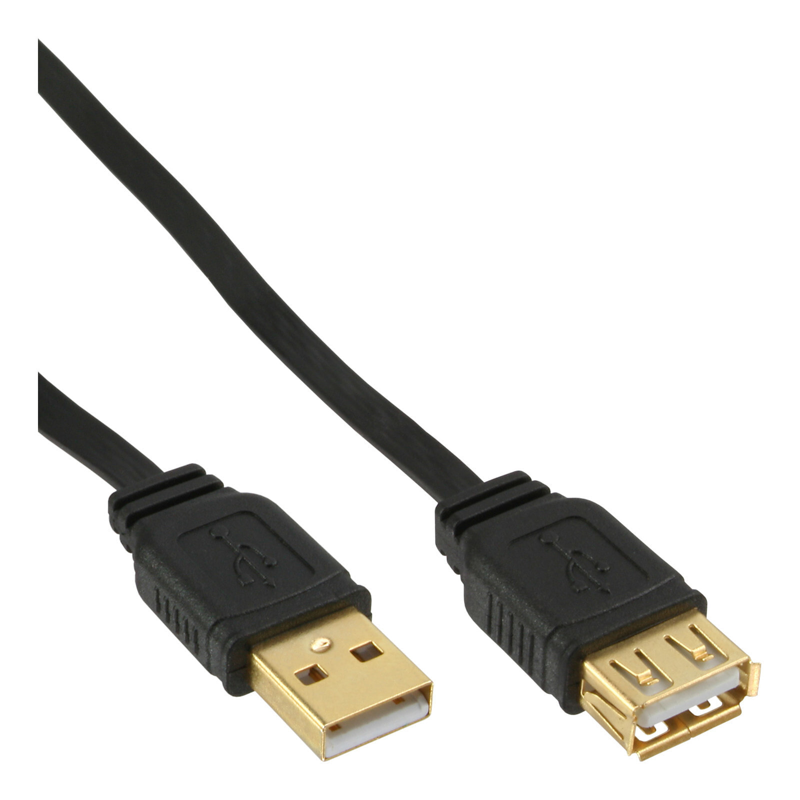 InLine 34650F USB кабель 0,5 m 2.0 USB A Черный