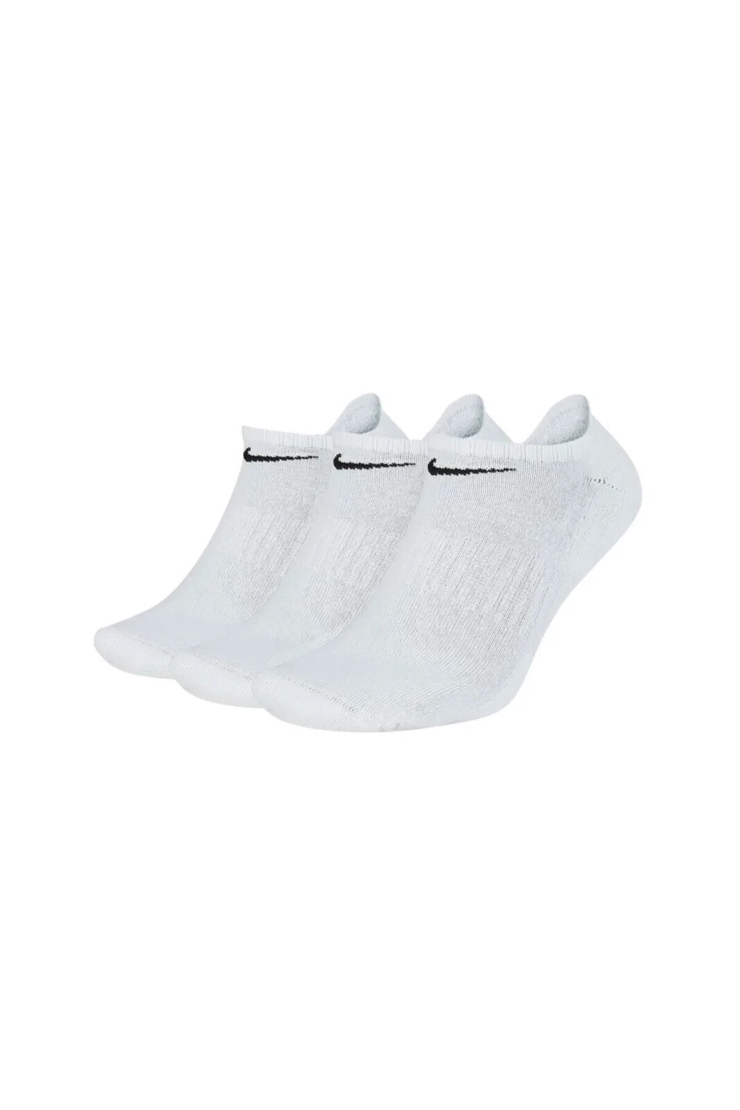 Erkek Spor Çorap Cush No-show 3pr Sx7673-100 Beyaz
