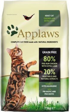 Сухой корм для кошек Applaws, для чувствительного пищеварения и аллергиков, 0.4кг
