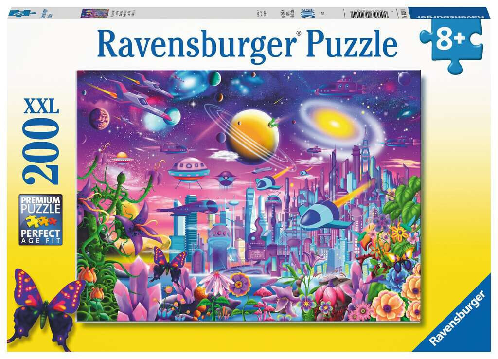 Ravensburger Cosmic City Составная картинка-головоломка 200 шт Фантастика 13291