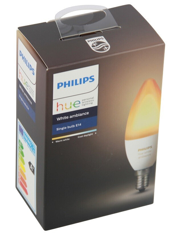 Philips Hue White Ambiance E14 5.2 Watt LED Kerze Lampe