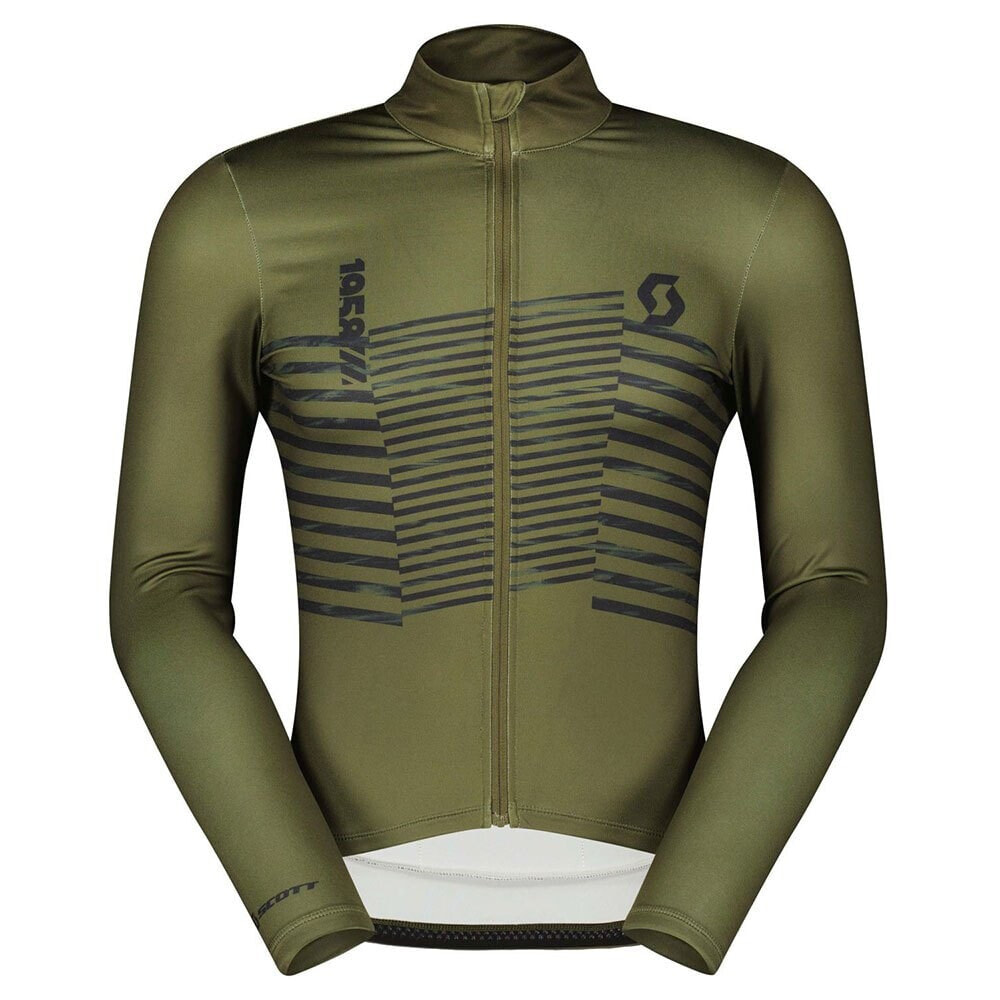 SCOTT RC Team Warm Graphics Long Sleeve Jersey