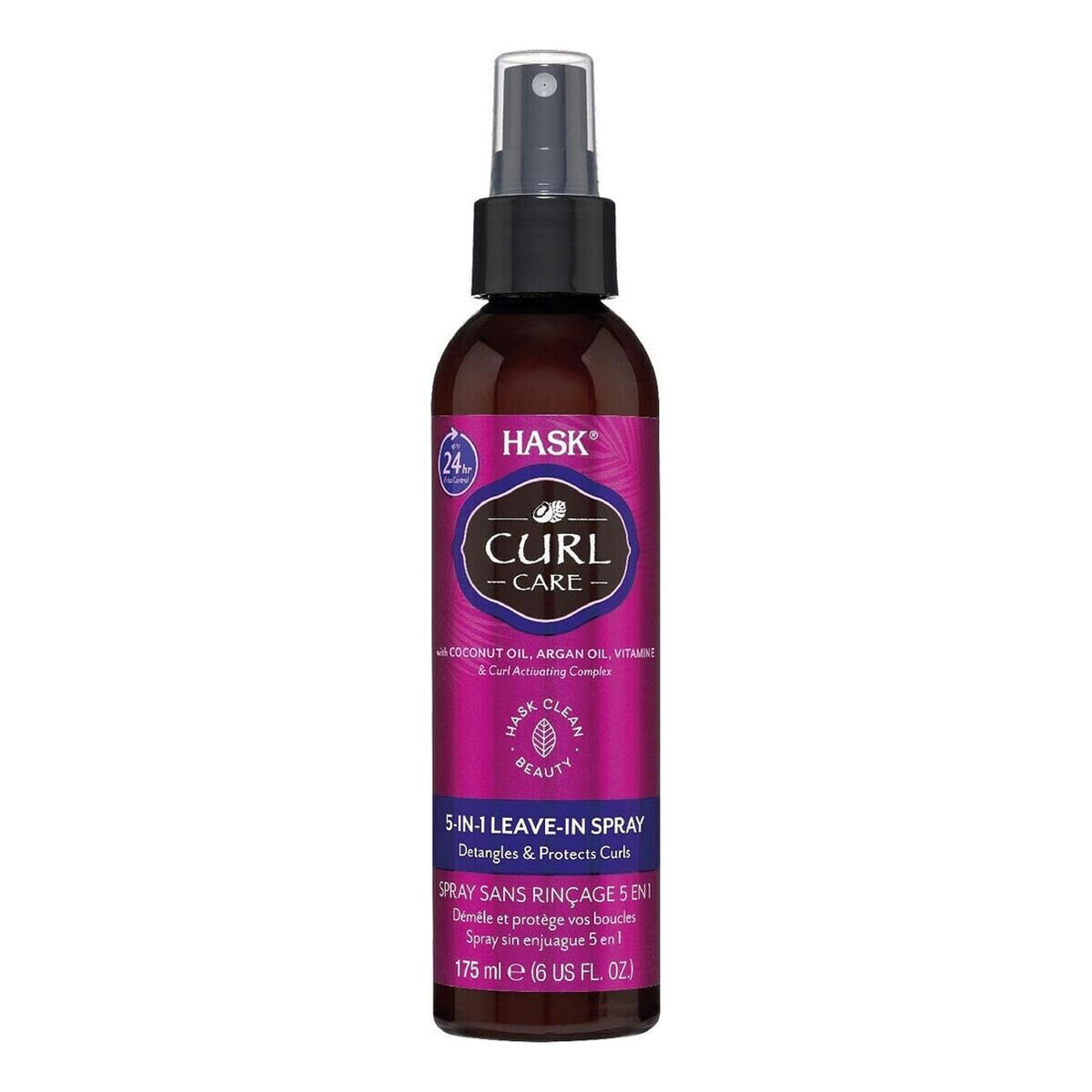 Conditioner Spray HASK Curl Care 5 in 1 Curly Hair (175 ml)