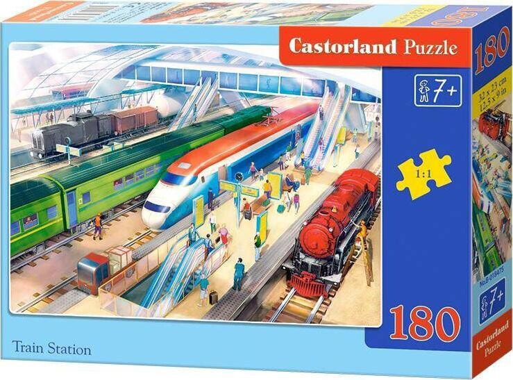 Castorland Puzzle 180 Train Station CASTOR