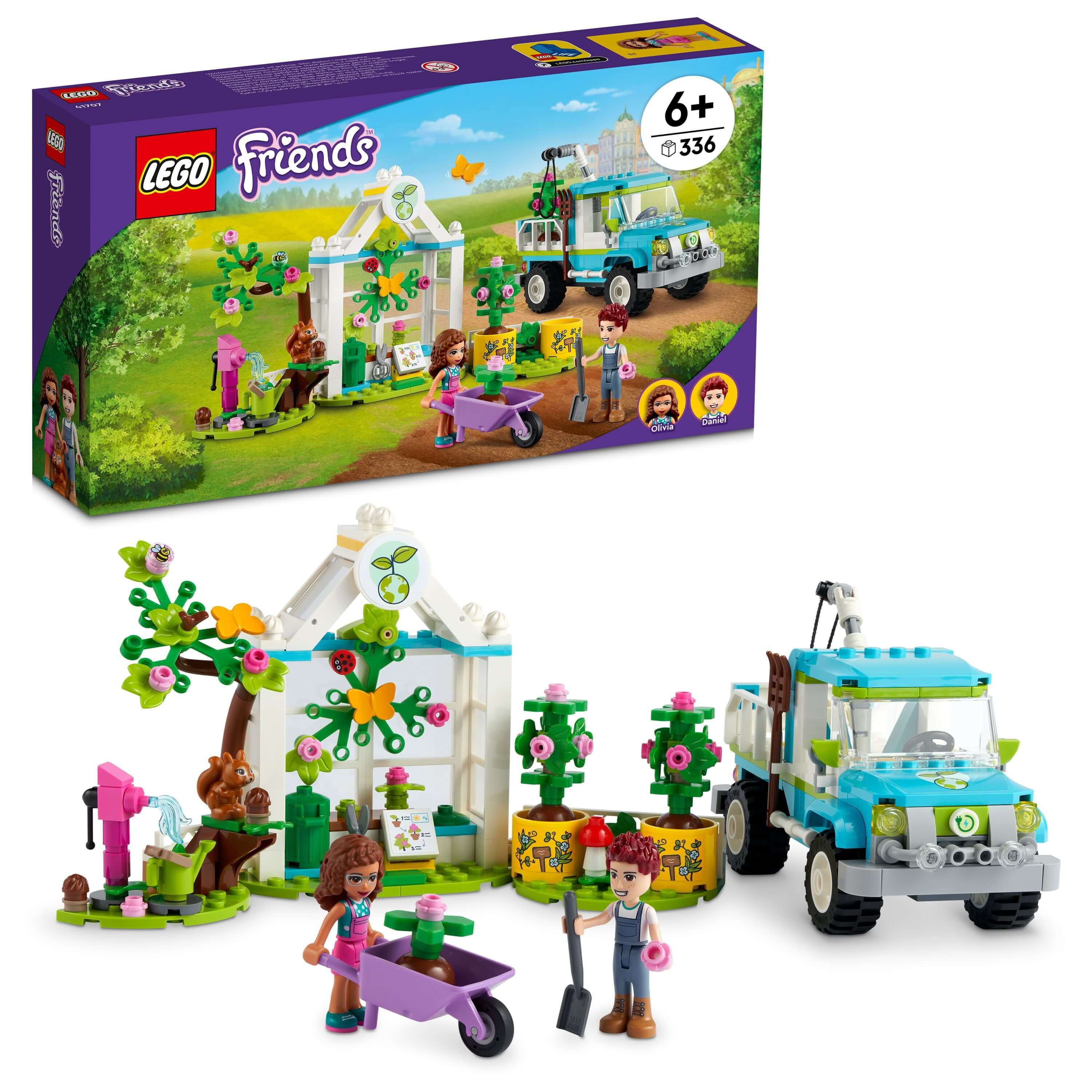 Конструктор LEGO Friends 41707 Машина для посадки деревьев цвет  разноцветный — купить недорого с доставкой, 15969178