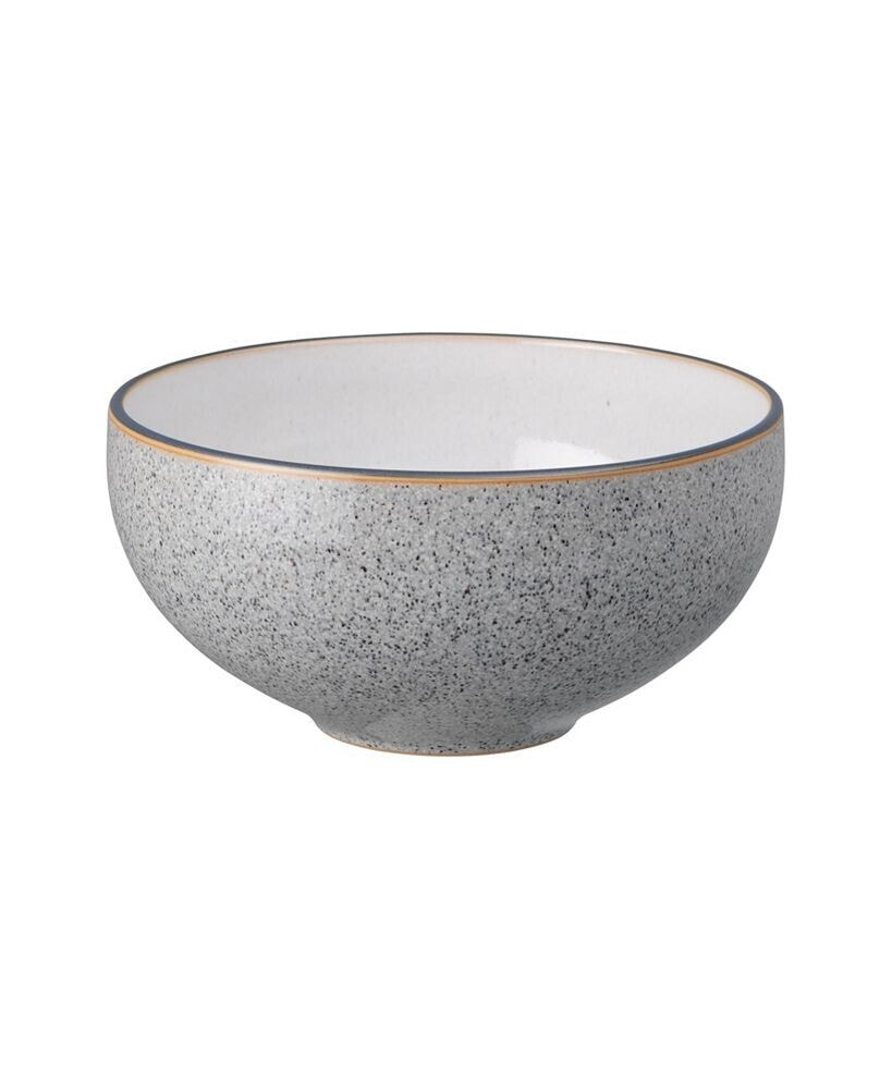 Denby studio Craft Grey/White Ramen/Large Noodle Bowl