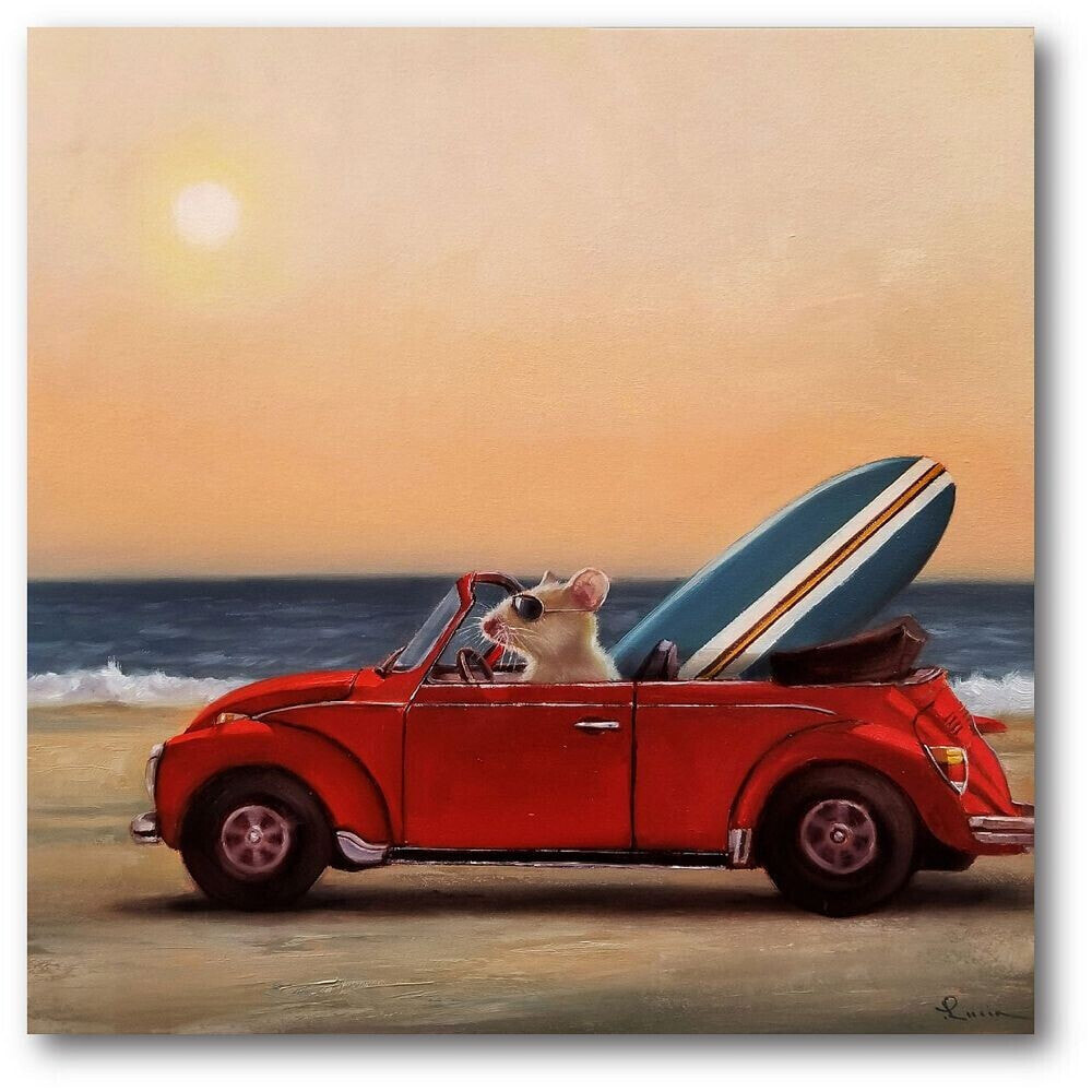 Courtside Market beach Bound Gallery-Wrapped Canvas Wall Art - 16