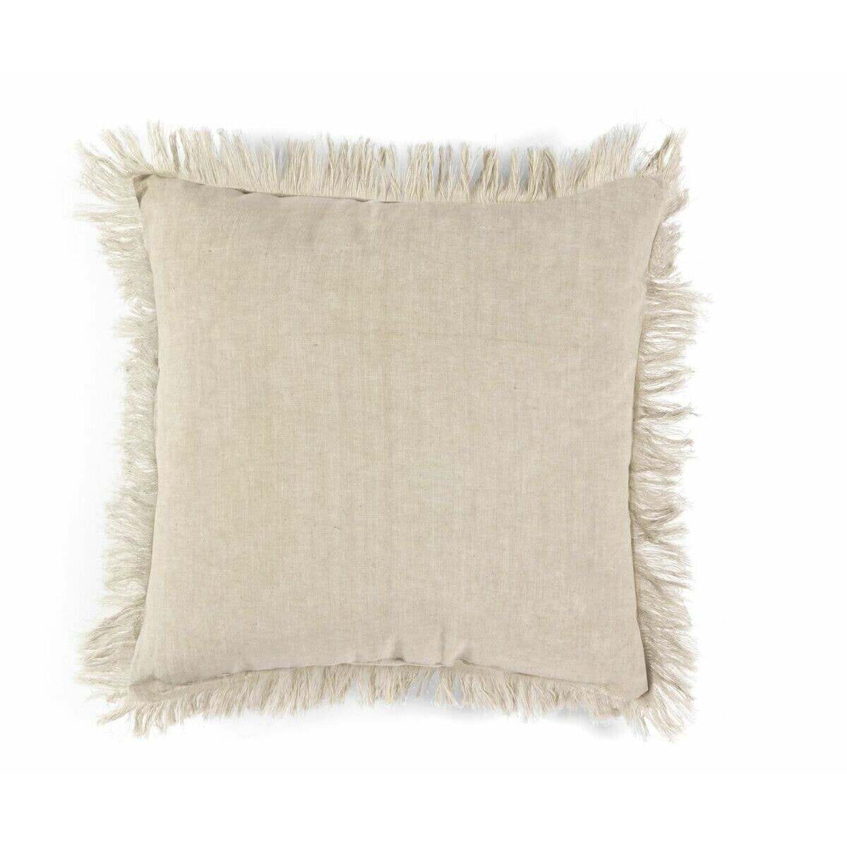 Cushion Alexandra House Living MAHÉ Light grey 45 x 10 x 45 cm