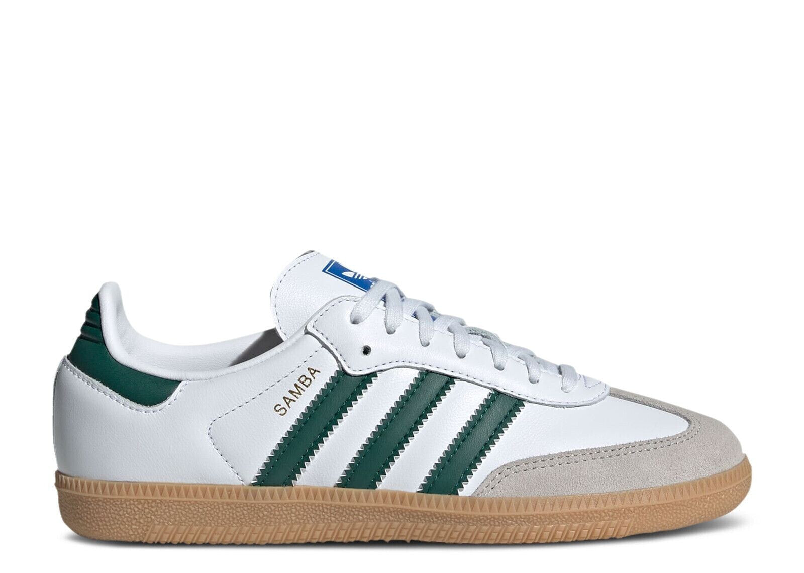 Samba OG Big Kid 'White Collegiate Green Gum'