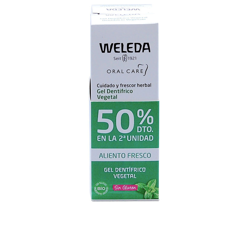 Weleda, Oral Care, гелевая зубная паста с растительными экстрактами, сладкая мята, 75 мл (2,5 жидких унций)