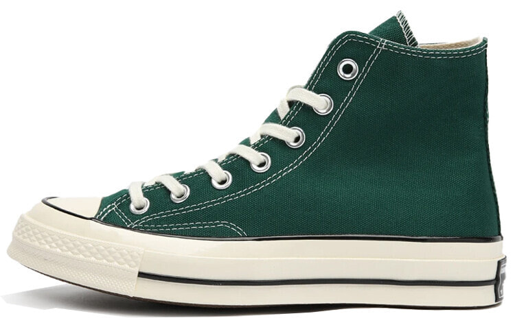 Converse 1970s chuck taylor 耐磨防滑 高帮 帆布鞋 男女同款 墨绿 / Кеды Converse 1970s Chuck Taylor 168508C