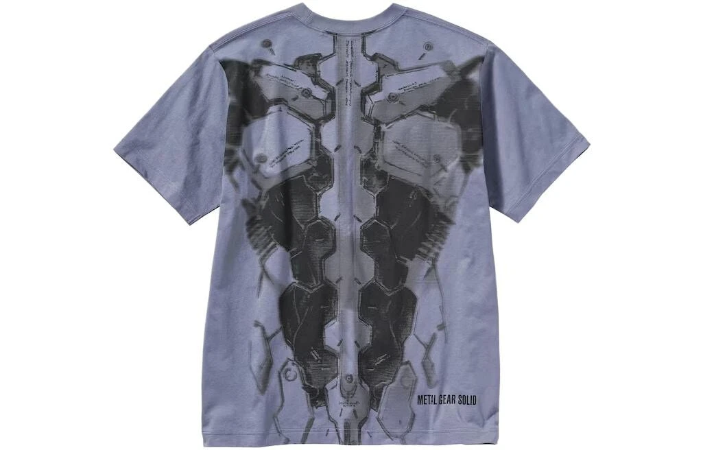UNIQLO x Metal Gear UNIQLO X Metal Gear Co-brand T-Shirt Unisex Gray