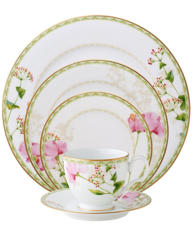 Noritake poppy Place Setting, Set of 5